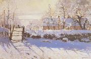 Claude Monet The Magpie Sweden oil painting reproduction